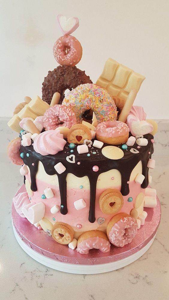 Torta con donas